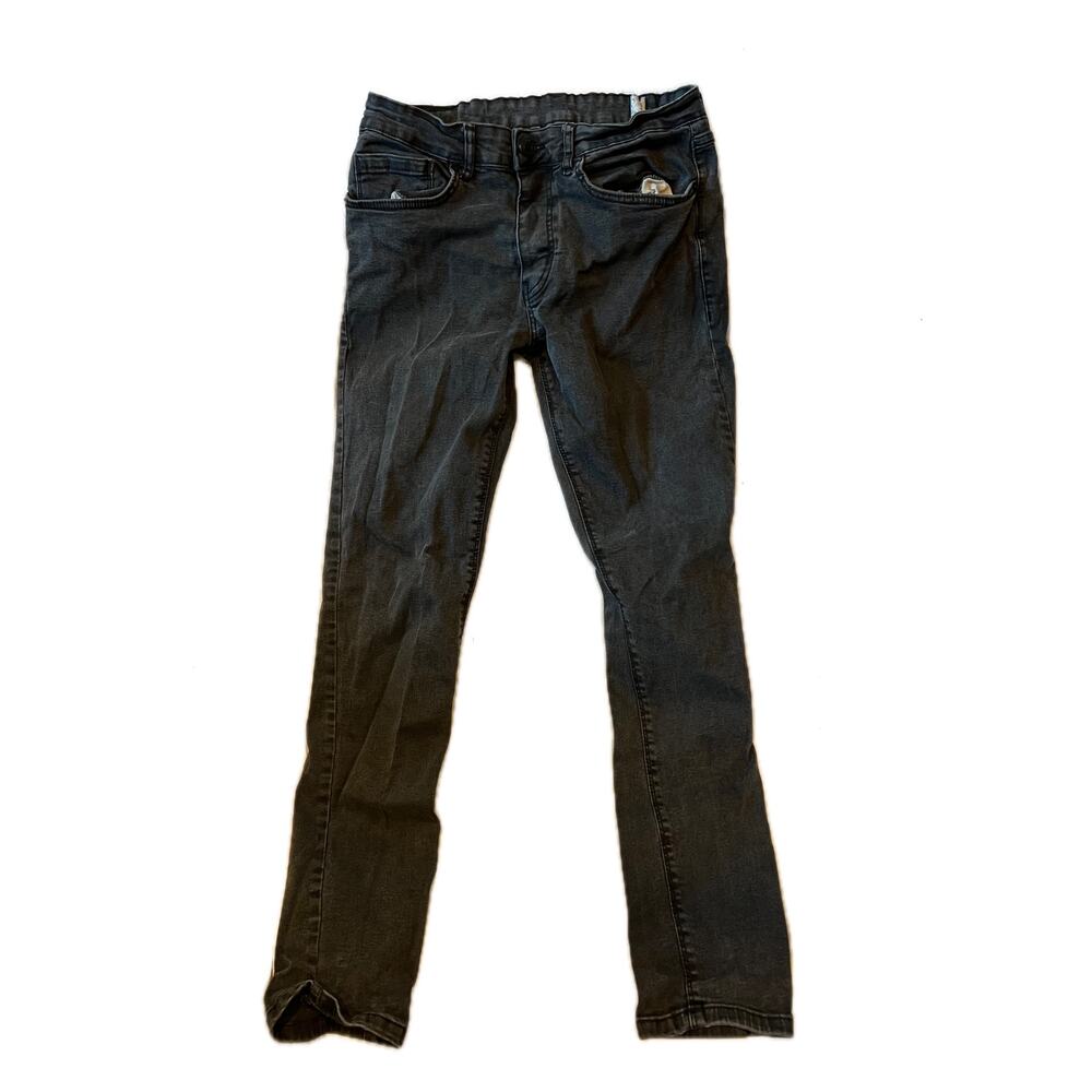 Denim & Co Skinny Black Jeans 30x30